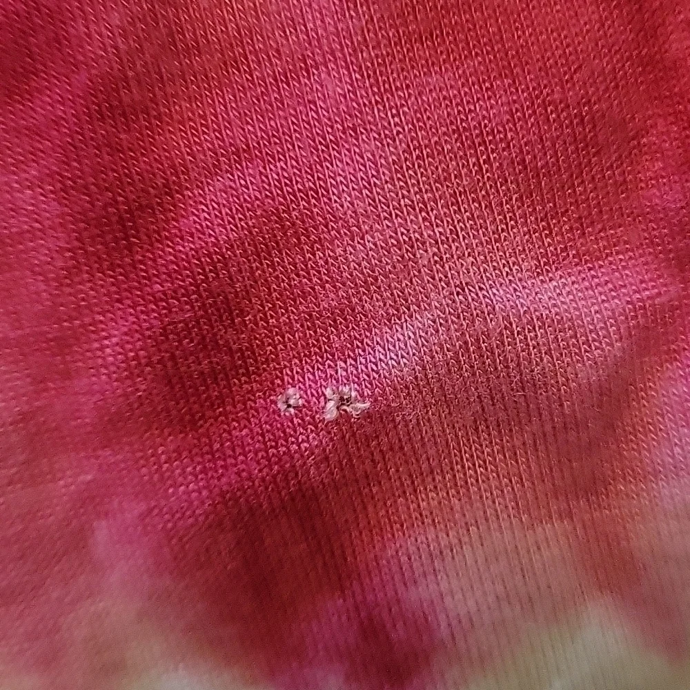 DESIGN HISTORY Hot Pink Shibori Cold Shoulder Beach Resort Maxi Dress - Picture 5 of 6